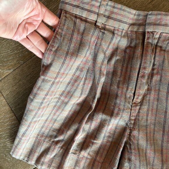 Billy Reid women's high waist, pleated Indy summer-Lagenlook shorts size 6 - Picture 5 of 10